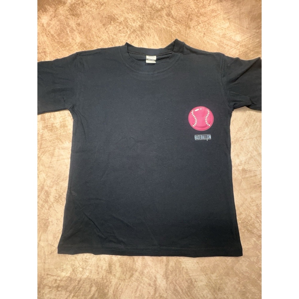 Baseballism Doubles & Bubbles Bubblegum Kids Youth T Shirt Size Small - Picture 3 of 7